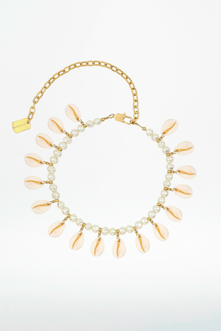 collier de perles et de coquillages | The Shell Dealer