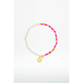collier medaille soleil