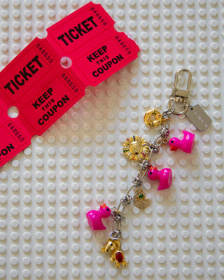 Duck Salad Key Chain