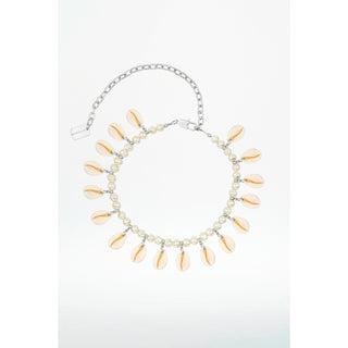 Collier coquillages Poppers Naturel - The Shell Dealer